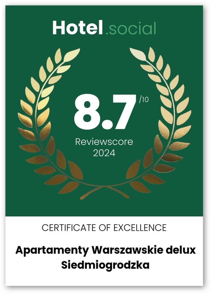 Apartamenty Warszawskie Delux Siedmiogrodzka Варшава Екстериор снимка